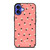 KATE SPADE NEW YORK LOGO PINK PINEAPPLES ICON iPhone 16 Case Cover