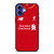 LIVERPOOL FC JERSEY iPhone 16 Case Cover