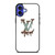 LOUIS VUITTON LV MELTING LOGO PATTERN iPhone 16 Case Cover LOUIS VUITTON LV MELTING LOGO PATTERN iPhone 16 Case Cover