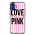 LOVE VICTORIA'S SECRET PINK LOGO iPhone 16 Case Cover