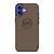 MICHAEL KORS NEW YORK LOGO BROWN iPhone 16 Case Cover