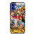 ONE PIECCE LUFFY AND FRIENDS iPhone 16 Case Cover ONE PIECCE LUFFY AND FRIENDS iPhone 16 Case Cover