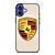 PORSCHE SUPERCAR LOGO 2 iPhone 16 Case Cover