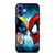 SPIDERMAN VS WOLVERINE MARVEL COMICS iPhone 16 Case Cover