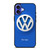 VOLKSWAGEN VW DAS LOGO BLUE iPhone 16 Case Cover