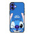 WE LOVE STITCH AND LILO CARTOON iPhone 16 Case Cover
