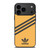 ADIDAS ORIGINALS STRIPES ORANGE BLACK iPhone 17 Pro Max Case Cover