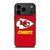 KANSAS CITY CHIEFS iPhone 17 Pro Max Case Cover