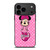 LOUIS VUITTON LV LOGO PINK MINNIE MOUSE iPhone 17 Pro Max Case Cover LOUIS VUITTON LV LOGO PINK MINNIE MOUSE iPhone 17 Pro Max Case Cover