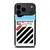 NIKE AIR JORDAN OFF WHITE BLUE WHITE iPhone 17 Pro Max Case Cover