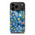 TAKASHI MURAKAMI FLOWERS BLUE iPhone 17 Pro Max Case Cover