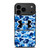 UNDER ARMOUR BLUE CAMO BAPE iPhone 17 Pro Max Case Cover UNDER ARMOUR BLUE CAMO BAPE iPhone 17 Pro Max Case Cover