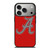 ALABAMA CRIMSON TIDE HOUNDSTOOTH ICON iPhone 17 Pro Case Cover