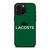 LACOSTE LOGO iPhone 16 Pro Max Case Cover