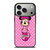 LOUIS VUITTON LV LOGO PINK MINNIE MOUSE iPhone 17 Pro Case Cover LOUIS VUITTON LV LOGO PINK MINNIE MOUSE iPhone 17 Pro Case Cover