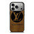 LOUIS VUITTON PARIS LV LOGO LEATHER iPhone 17 Pro Case Cover LOUIS VUITTON PARIS LV LOGO LEATHER iPhone 17 Pro Case Cover