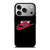 NIKE SWOOSH CHICAGO RED BULL BASKETBALL TEAM LOGO iPhone 17 Pro Case Cover