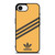ADIDAS ORIGINALS STRIPES ORANGE BLACK iPhone 16e Case Cover