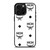 MCM WORLDWIDE LOGO WHITE iPhone 16 Pro Max Case Cover