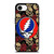 GREATEFUL DEAD BAND ICON SKULL AND ROSE iPhone 16e Case Cover