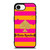KATE SPADE NEW YORK YELLOW PINK STRIPES ICON iPhone 16e Case Cover