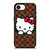 LOUIS VUITTON LV HELLO KITTY PATTERN iPhone 16e Case Cover LOUIS VUITTON LV HELLO KITTY PATTERN iPhone 16e Case Cover