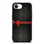 LOUIS VUITTON LV LOGO PATTERN RED RIBBON iPhone 16e Case Cover LOUIS VUITTON LV LOGO PATTERN RED RIBBON iPhone 16e Case Cover