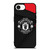 MANCHESTER UNITED LOGO BLACK iPhone 16e Case Cover
