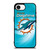 MIAMI DOLPHINS NFL iPhone 16e Case Cover MIAMI DOLPHINS NFL iPhone 16e Case Cover