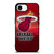 MIAMI HEAT iPhone 16e Case Cover MIAMI HEAT iPhone 16e Case Cover