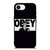 OBEY CLOTHING LOGO SKULL iPhone 16e Case Cover OBEY CLOTHING LOGO SKULL iPhone 16e Case Cover