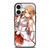 ASUNA YUUKI SWORD ART ONLINE SAO iPhone 17 Case Cover ASUNA YUUKI SWORD ART ONLINE SAO iPhone 17 Case Cover
