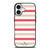 KATE SPADE NEW YORK STRIPES RED WHITE iPhone 17 Case Cover