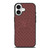 LOUIS VUITTON LV ROSE BROWN LOGO ICON iPhone 17 Case Cover LOUIS VUITTON LV ROSE BROWN LOGO ICON iPhone 17 Case Cover