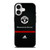MANCHESTER UNITED FC LOGO FOOTBALL ADIDAS BLACK iPhone 17 Case Cover