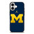 MICHIGAN WOLVERINES AIR JORDAN LOGO FOOTBALL iPhone 17 Case Cover MICHIGAN WOLVERINES AIR JORDAN LOGO FOOTBALL iPhone 17 Case Cover