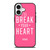 VICTORIA'S SECRET PINK I'LL BREAK YOUR HEART iPhone 17 Case Cover