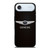 GENESIS CAR LOGO METAL PLATE iPhone Air Case Cover GENESIS CAR LOGO METAL PLATE iPhone Air Case Cover