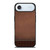 LV LOUIS VUITTON LOGO BROWN LEATHER BAG iPhone Air Case Cover