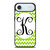 MONOGRAM GARDEN FLAG iPhone Air Case Cover