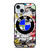 BMW STICKER BOMB iPhone 15 Case Cover