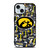 IOWA HAWKEYES FOOTBALL iPhone 15 Case Cover IOWA HAWKEYES FOOTBALL iPhone 15 Case Cover