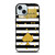 KATE SPADE NEW YORK LOGO GOLDEN POLKADOTS ICON iPhone 15 Case Cover