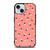 KATE SPADE NEW YORK LOGO PINK PINEAPPLES ICON iPhone 15 Case Cover