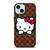 LOUIS VUITTON LV HELLO KITTY PATTERN iPhone 15 Case Cover