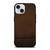 LOUIS VUITTON PARIS LV LOGO LEATHER BAG iPhone 15 Case Cover