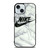 NIKE MARBLE iPhone 15 Case Cover