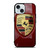 PORSCHE LOGO EMBLEM RED iPhone 15 Case Cover