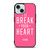 VICTORIA'S SECRET PINK I'LL BREAK YOUR HEART iPhone 15 Case Cover VICTORIA'S SECRET PINK I'LL BREAK YOUR HEART iPhone 15 Case Cover