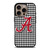 ALABAMA HOUNDSTOOTH CRIMSON TIDE iPhone 16 Pro Case Cover